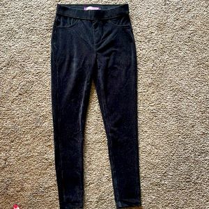 Gloria Vanderbilt black skinny Corduroy leggings size s